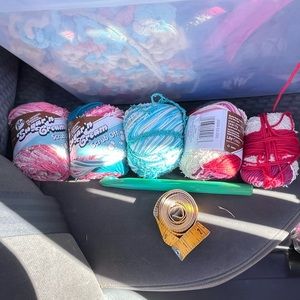 Scrubby yarn.